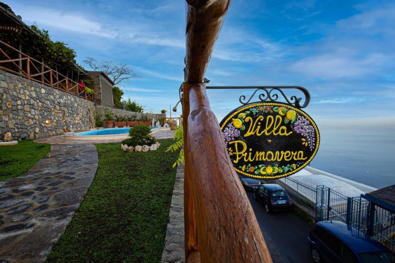 Villa Primavera Фуроре Екстериор снимка